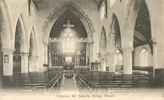 All Saints, King's Heath [Interior]