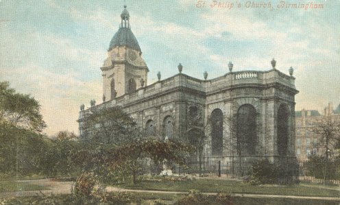 St Phillip's church, Birmingham