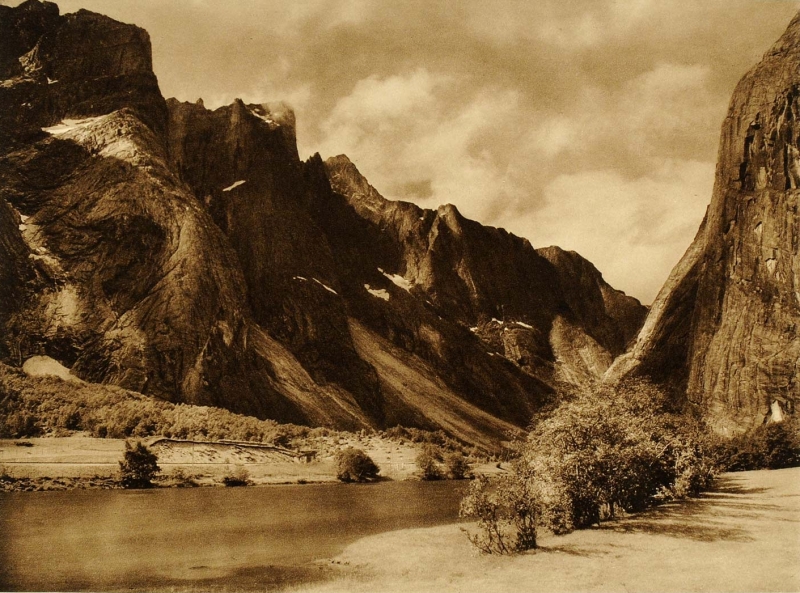 Trolltindene Romsdal Trollveggen (1932)